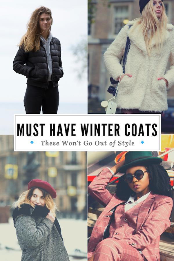 Must Have Winter Coats for Women - Pinterest - AJ Paris TRAVEL