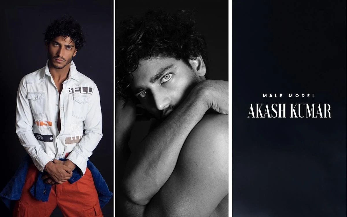 Male Model Akash Kumar - AJ Paris TRAVEL