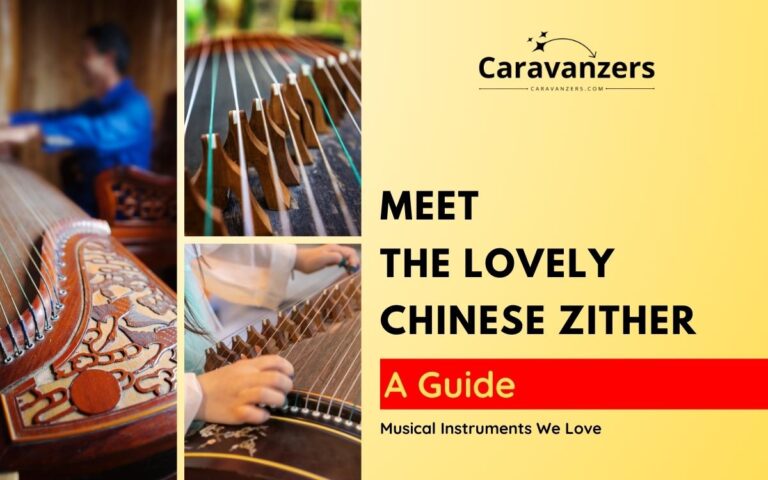 Chinese Zither Instrument Creates Beautiful Sounds