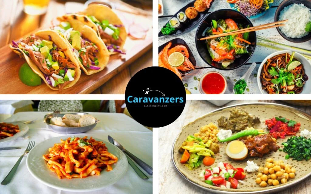 Food Around the World - A Guide - Caravanzers