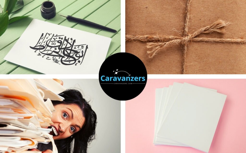 DIY Travel Journal Paper - A Guide - Caravanzers