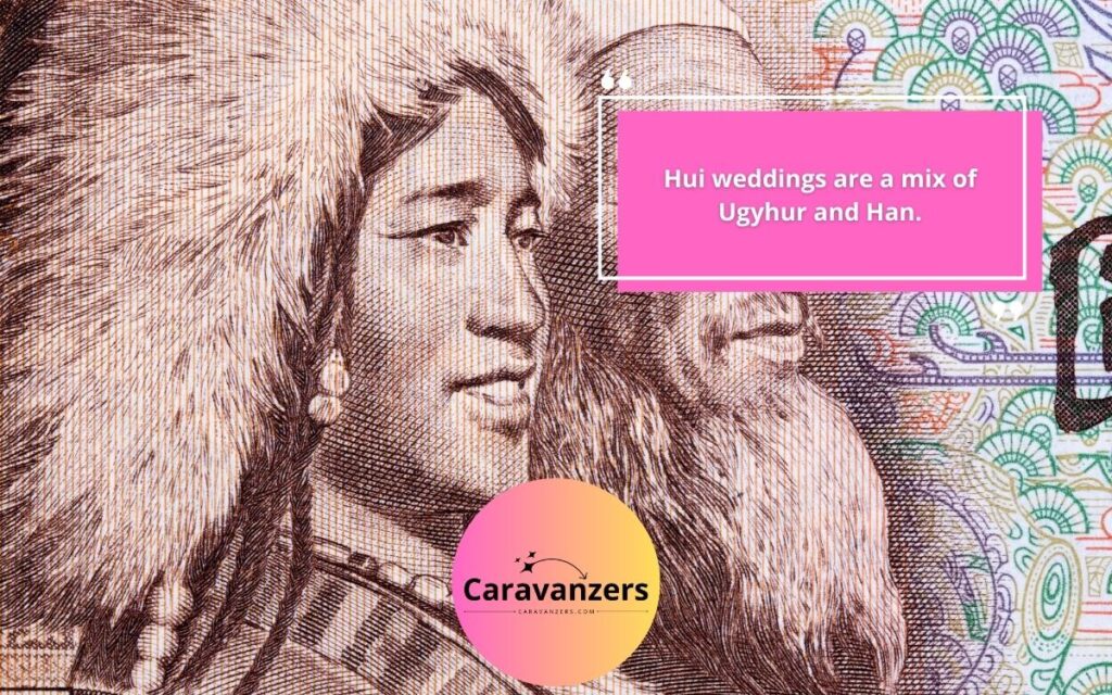 Hui weddings are a mix of Ugyhur and Han.